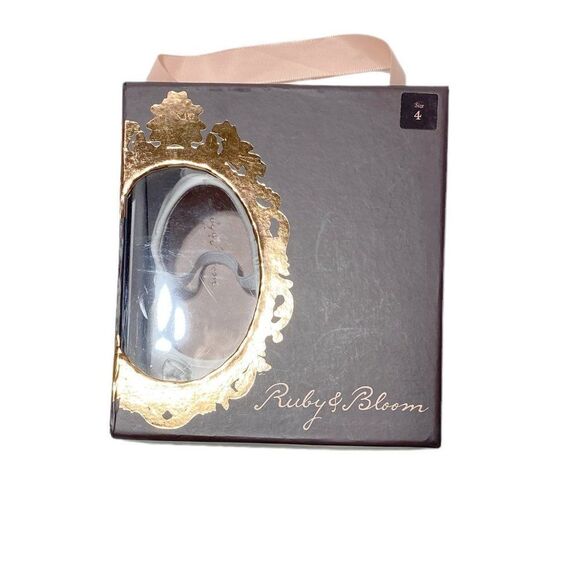 𝅺ruby & Bloom Infant 'Elsie' Mary Jane Flat White - Picture 4 of 8